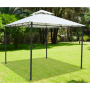 GAZEBO METALLO "FALESIA" PAPILLON 3X3 MT.