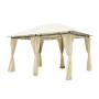 TELO SUPERIORE DI RICAMBIO PER GAZEBO SINES IN POLIESTERE DI COLORE BEIGE - PAPILLON PRODOTTIFERRAMENTA R61639