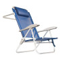 SPIAGGINA CON BRACCIOLI E CUSCINO SEDUTA ALTA COLORE BLU PAPILLON PRODOTTIFERRAMENTA 97867 8000071978675