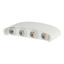 7W LED Wall Light Sand White IP65 3000K