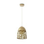 PENDANT LIGHT CHAMPEAN GOLD WITH GOLD CANOPY