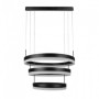 82W SOFT LIGHT CHANDELIER DIMMABLE BLACK 3000K