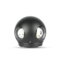 4W LED WALL LIGHT BLACK BODY ROUND 3000K IP65