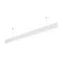 LED LINEAR LIGHT SAMSUNG CHIP - 40W HANGING SUSPENSION WHITE BODY 4000K 1200X35X67MM