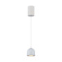 8. 5W LED HANGING LAMP Φ100 ADJUSTABLE WIRE TOUCH ON/OF GREY BODY 3000K