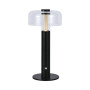 LED TABLE LAMP 1800MAH BATTERY 150*300 3IN1 BLACK BODY