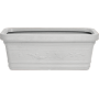 VASO RETTANGOLARE MAXI FESTONATO - COLORE BIANCO - 100X45X41H CM - BIGMAT prodottiferramenta 73386 8010710001893