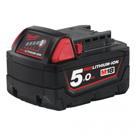 Energy kit Milwaukee M18NRG-502B caricabatterie + borsa + 2 batterie 5 Ah