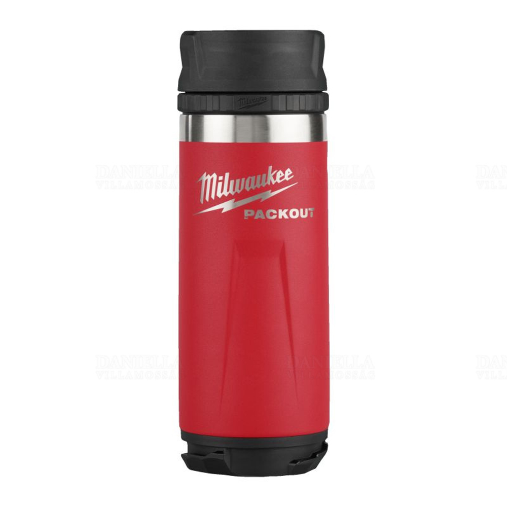 BORRACCIA TERMICA ACCIAIO INOX 532ML COMPATIBILE SISTEMA PACKOUT ROSSO  MILWAUKEE PRODOTTIFERRAMENTA 4932493473 4058546483449