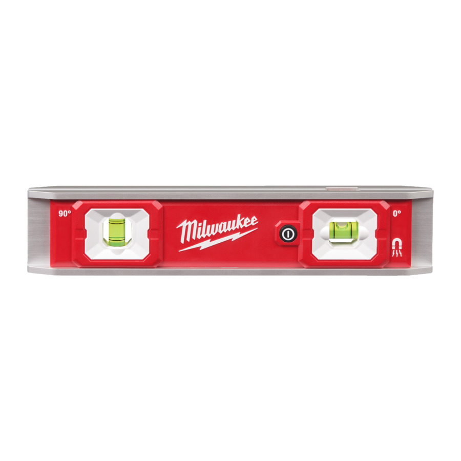 LIVELLA MAGNETICA TORPEDO LED TELAIO ALLUMINIO MILWAUKEE 4932498742 4058546526115 prodottiferramenta