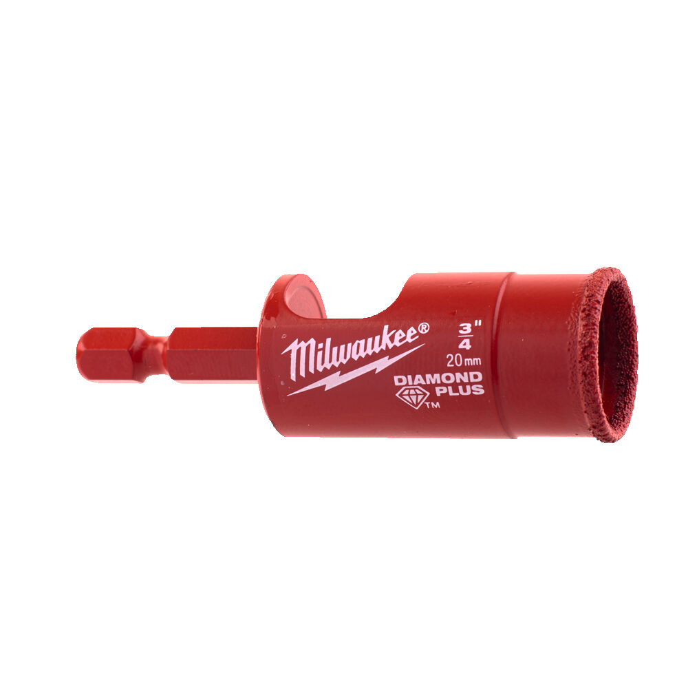 PUNTE DIAMOND PLUS SECCO-UMIDO 20MM MILWAUKEE prodottiferramenta 49560515 045242223794