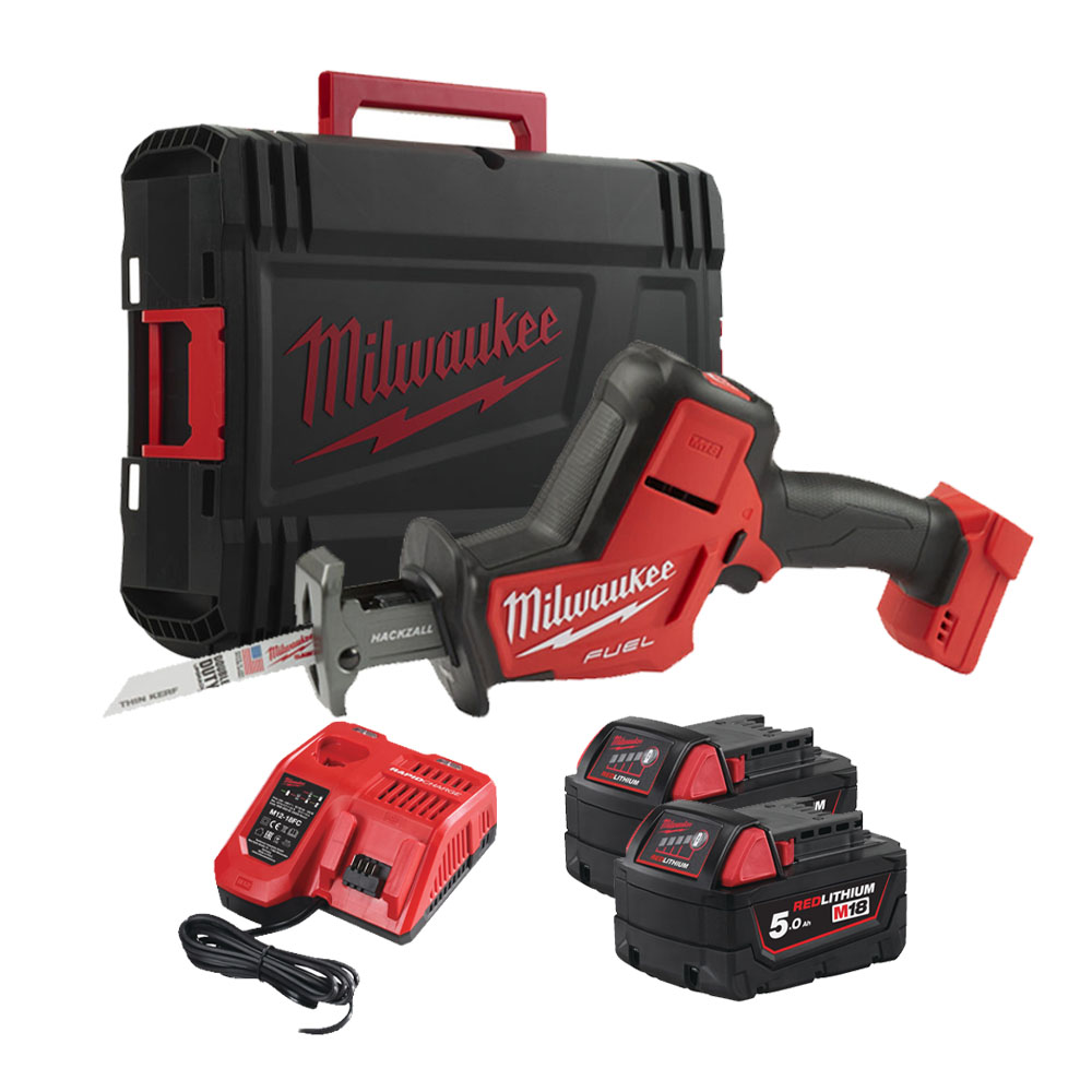 M18 FHZ-502 SEGA ORIZZONTALE 18 VOLT 5AH VALIGETTA HEAVYDUTY MILWAUKEE 4933459885 4058546030575 prodottiferramenta